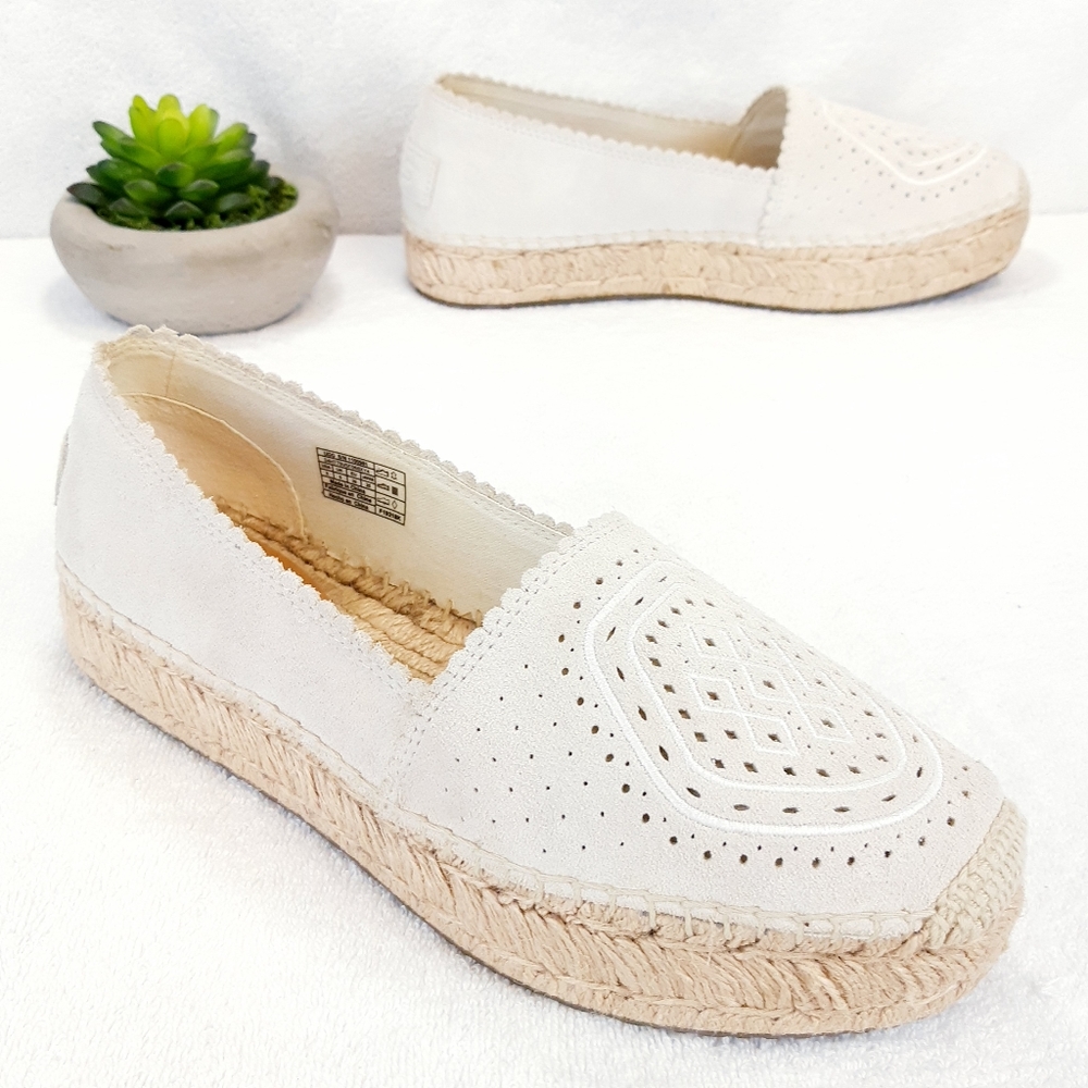 UGG HEIDI PERF ESPADRLLES LOAFERS